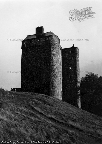 Photo of Peebles, Neidpath Castle Ruins 1950