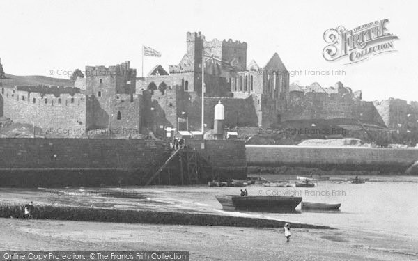 Photo of Peel, Castle 1893