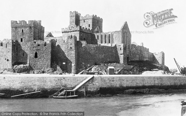 Photo of Peel, Castle 1893