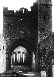 Castle, St German's Cathedral 1893, Peel