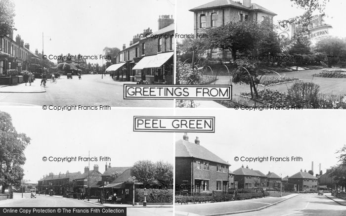 Photo of Peel Green, Composite c.1955