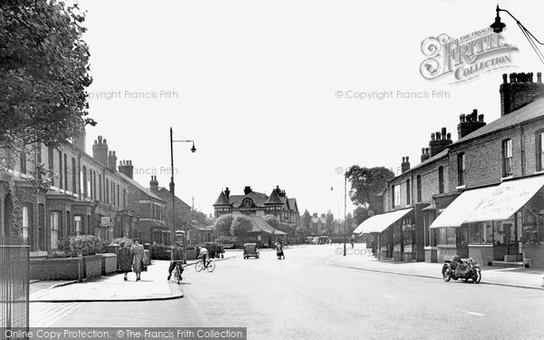 Photo of Peel Green, Liverpool Road c.1955