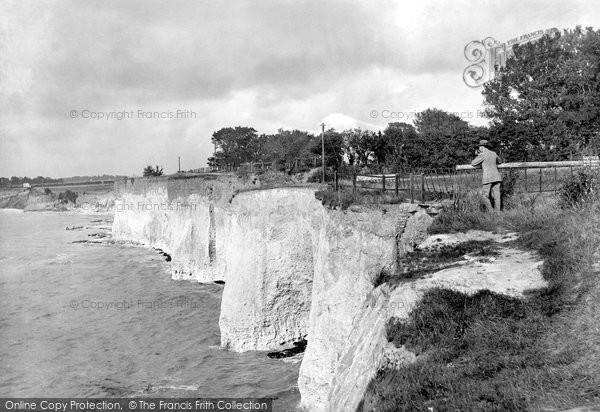 Photo of Pegwell, The Cliffs c.1930