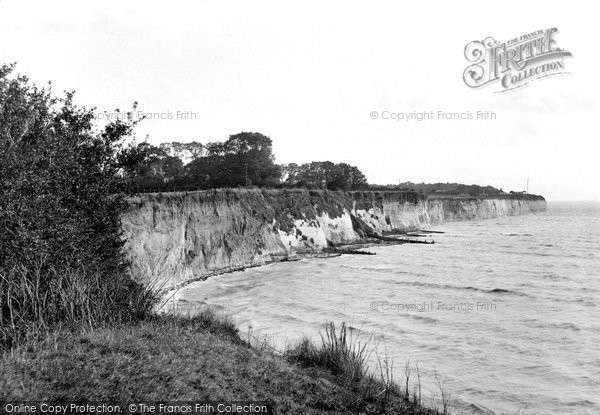 Photo of Pegwell, The Cliffs c.1930