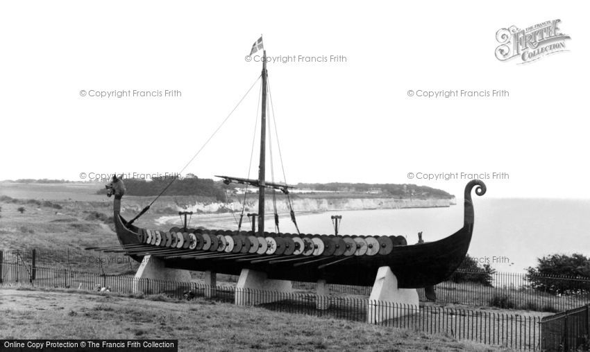 Pegwell, the Danish Viking Ship, 'Hugin' c1960