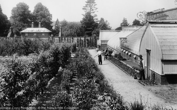 Photo of Pell Wall Hall, Kitchen Garden 1911