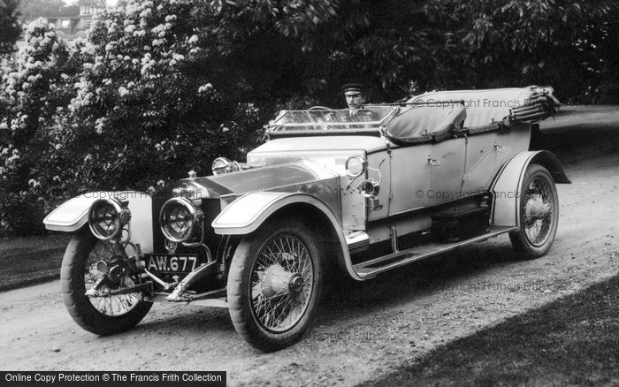 Photo of Pell Wall Hall, Rolls Royce Silver Ghost 1911