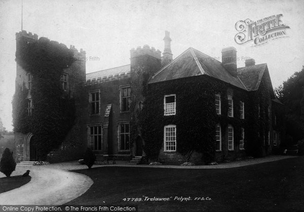 Photo of Pelynt, Trelawne House 1901