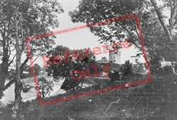 Castle Keep Through Trees 1890, Pembroke