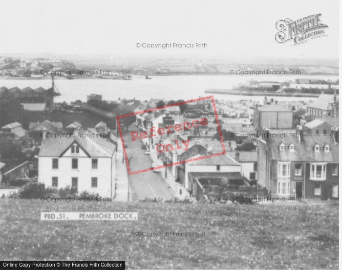 Photo of Pembroke Dock, c.1960