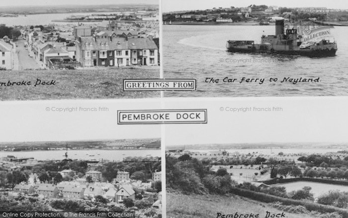 Photo of Pembroke Dock, Composite c.1960
