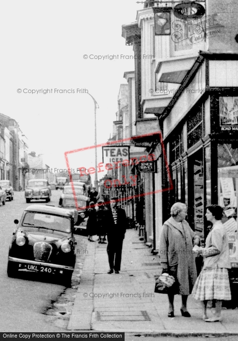 Photo of Pembroke Dock, Shopping On Dimond Street c.1960