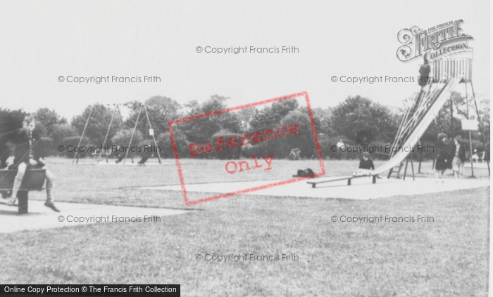 Photo of Pembroke Dock, The Park c.1955