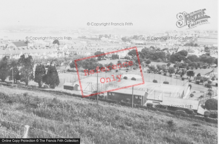 Photo of Pembroke Dock, View From Park Crescent c.1960
