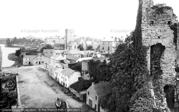 Photo of Pembroke, From The Castle 1890