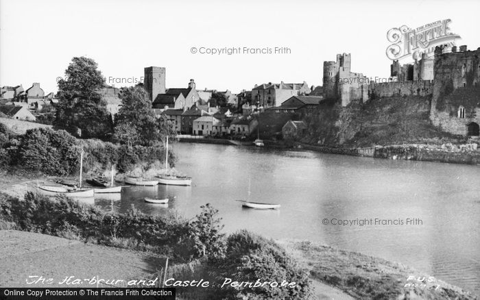 Photo of Pembroke, Harbour c.1955