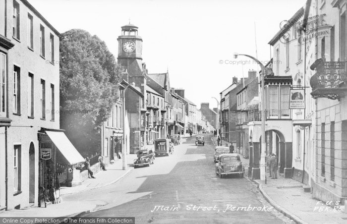 Photo of Pembroke, Main Street c.1955