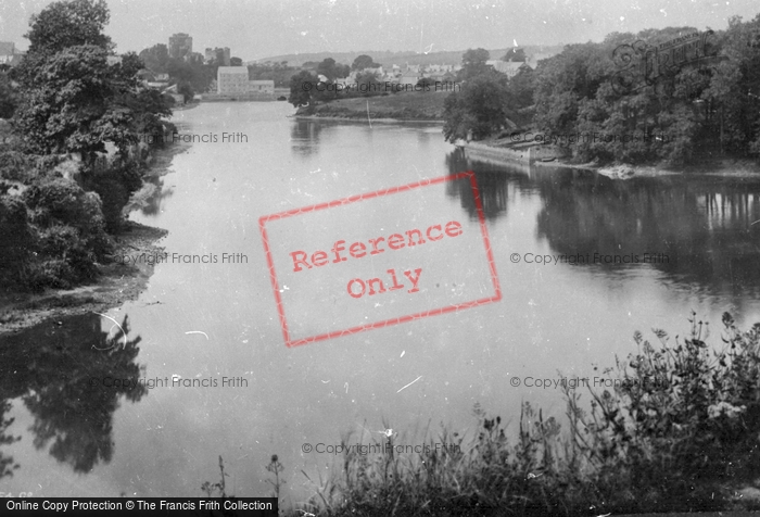 Photo of Pembroke, River From The Bridge 1890