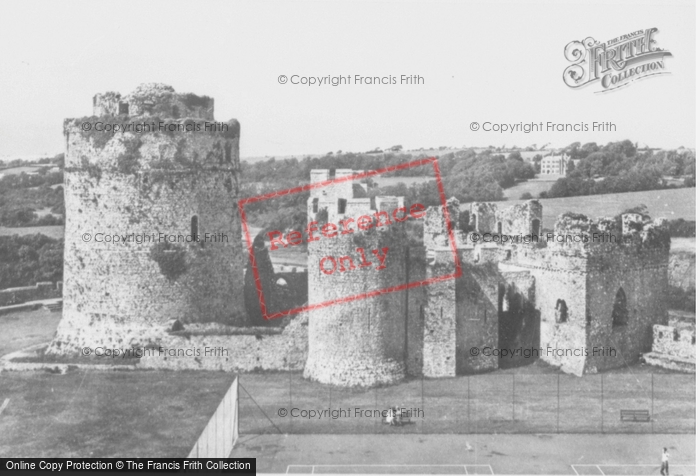 Photo of Pembroke, The Castle c.1955