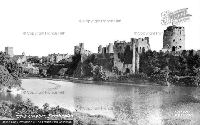 Photo of Pembroke, The Castle c.1955