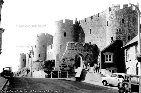 Photo of Pembroke, The Castle c.1955