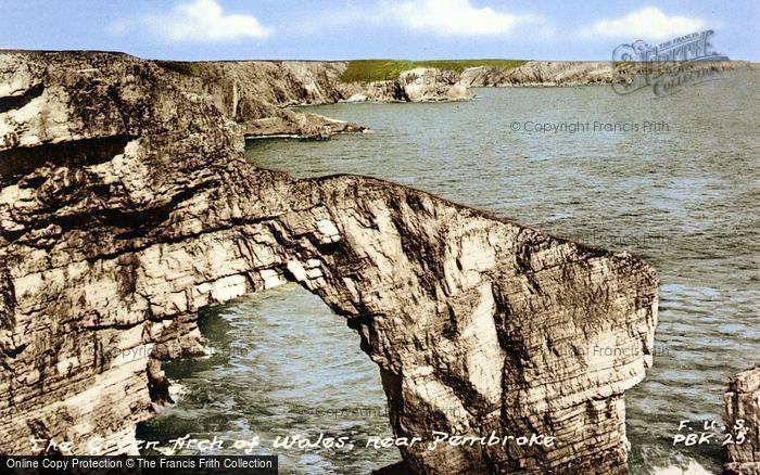 Photo of Pembroke, The Green Arch Of Wales c.1955