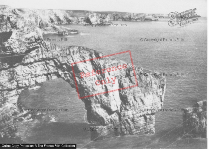 Photo of Pembroke, The Green Bridge c.1950