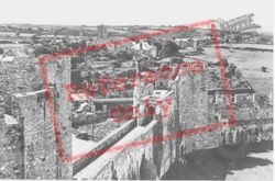 View From The Castle c.1955, Pembroke