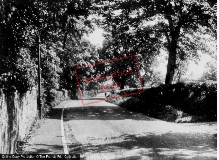 Photo of Pen Y Fford, Rhos Road c.1955