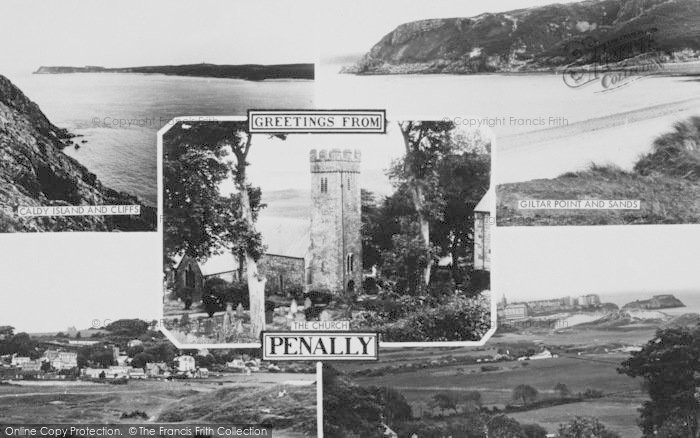 Photo of Penally, Composite c.1960