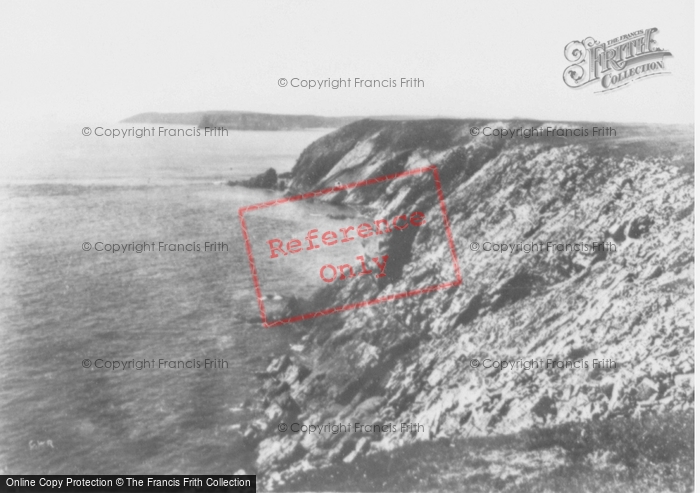 Photo of Penally, The Cliffs c.1955