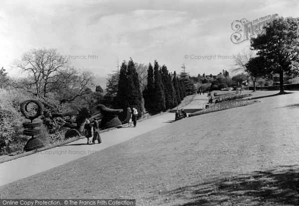 Photo of Penarth, Alexandra Park c.1955