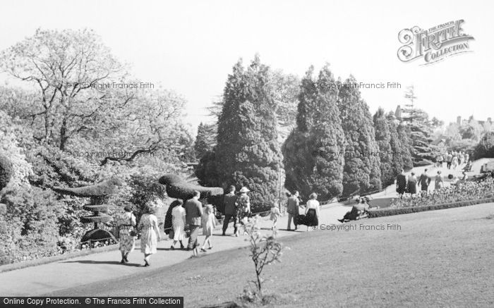 Photo of Penarth, Alexandra Park c.1955