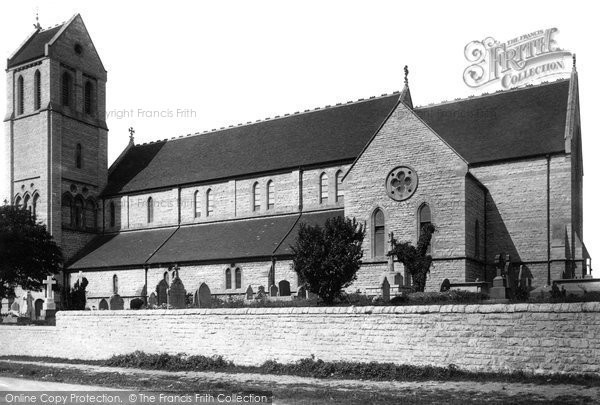 Photo of Penarth, Church 1893