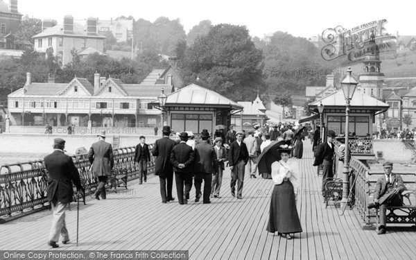 Photo of Penarth, On The Pier 1896