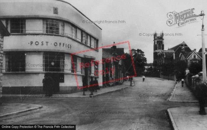 Photo of Penarth, Post Office, Albert Road c.1950