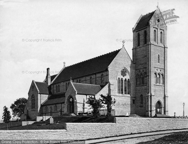 Photo of Penarth, St Augustine's Church c.1874