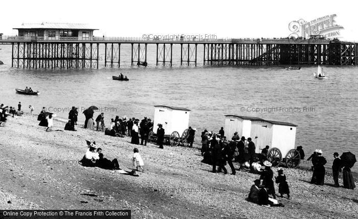 Photo of Penarth, The Beach And Pier 1896