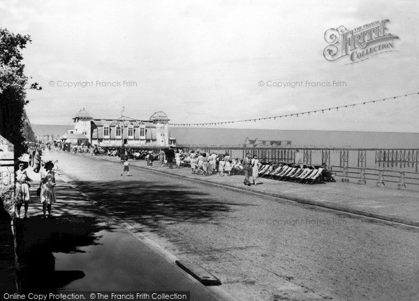 Photo of Penarth, The Esplanade c.1955