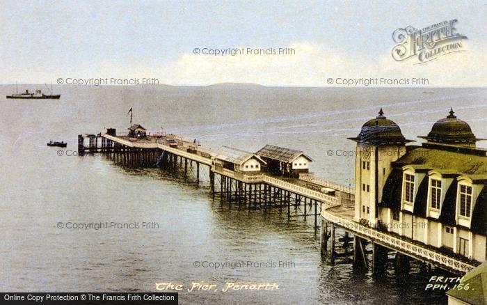 Photo of Penarth, The Pier c.1955