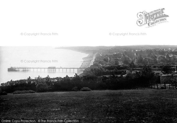 Photo of Penarth, View From Penarth Head 1896