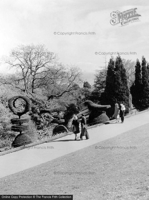 Photo of Penarth, Walking In Alexandra Park c.1955
