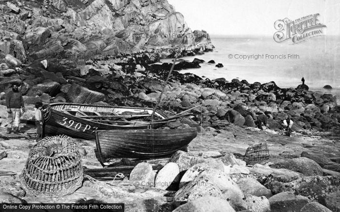 Photo of Penberth Cove, c.1890
