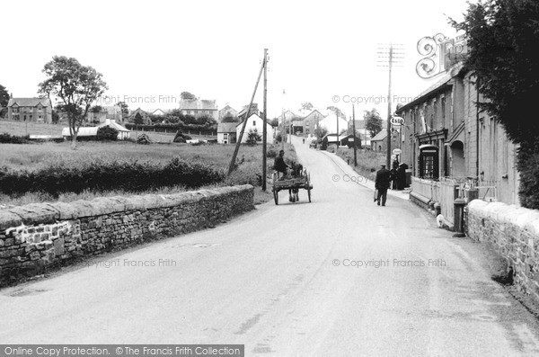 Photo of Pencader, Main Road c.1955