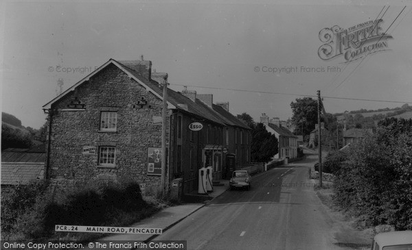 Photo of Pencader, Main Road c.1960