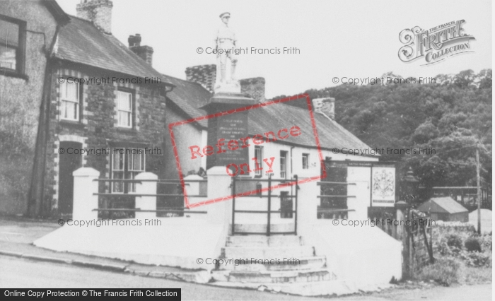 Photo of Pencader, The Memorial c.1955
