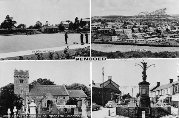 Photo of Pencoed, Composite c.1955