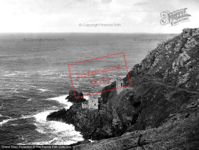 Photo of Pendeen, Botallack, Crown Mines Engine Houses c.1960