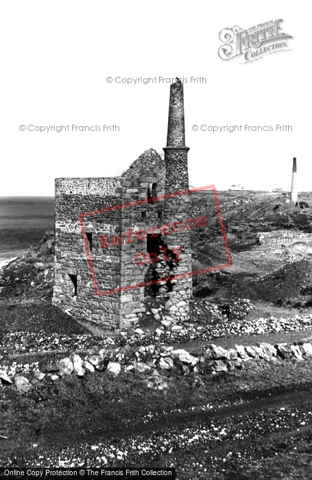 Photo of Pendeen, Engine House At Wheal Edward, Botallack c.1960