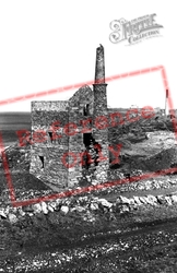 Engine House At Wheal Edward, Botallack c.1960, Pendeen